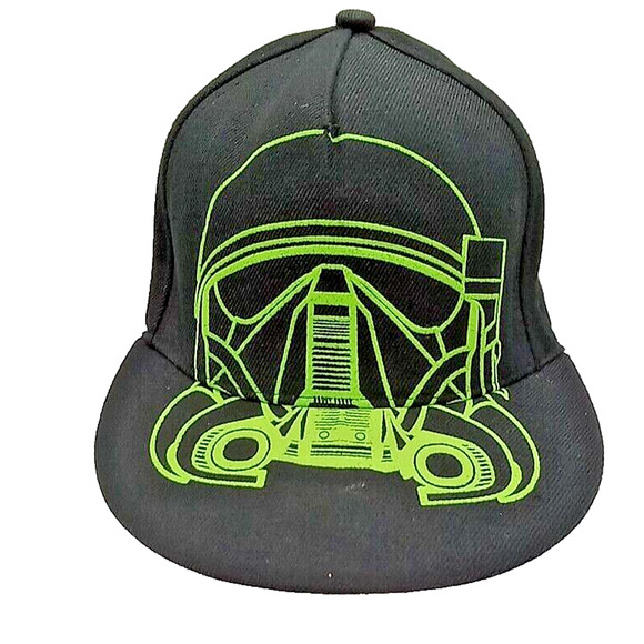 STAR WARS AT-AT Driver trooper Hat Green - Black Adjustable See Condition below - Picture 1 of 10
